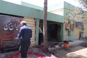 ببينيد | مراسم یادبود جان‌باختگان جامعه حمل‌ونقل جاده‌ای در حادثه دلخراش بندر شهید رجایی بندرعباس در مسجد پایانه بار امیرکبیر اصفهان