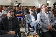 ببينيد | برگزاری مراسم گلریزان کمک به خانواده‌های قربانیان و مصدومان جامعه حمل‌ونقل جاده‌ای استان اصفهان در حادثه اسکله شهید رجایی بندرعباس