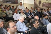 ببينيد | برگزاری مراسم گلریزان کمک به خانواده‌های قربانیان و مصدومان جامعه حمل‌ونقل جاده‌ای استان اصفهان در حادثه اسکله شهید رجایی بندرعباس