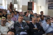 ببينيد | برگزاری مراسم گلریزان کمک به خانواده‌های قربانیان و مصدومان جامعه حمل‌ونقل جاده‌ای استان اصفهان در حادثه اسکله شهید رجایی بندرعباس