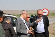 بازدید پیمان آرامون مدیر کل راه و شهرسازی آذربایجان‌غربی از روند اجرایی قطعات مختلف پروژه ایواوغلی به گیت منطقه آزاد ماکو و محور سلماس - خوی
