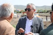 بازدید پیمان آرامون مدیر کل راه و شهرسازی آذربایجان‌غربی از روند اجرایی قطعات مختلف پروژه ایواوغلی به گیت منطقه آزاد ماکو و محور سلماس - خوی
