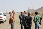 بازدید پیمان آرامون مدیر کل راه و شهرسازی آذربایجانغربی از روند اجرایی قطعات مختلف پروژه ایواوغلی به گیت منطقه آزاد ماکو و محور سلماس - خوی