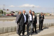 بازدید پیمان آرامون مدیر کل راه و شهرسازی آذربایجانغربی از روند اجرایی قطعات مختلف پروژه ایواوغلی به گیت منطقه آزاد ماکو و محور سلماس - خوی