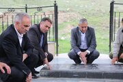 بازدید پیمان آرامون مدیر کل راه و شهرسازی آذربایجان‌غربی از روند اجرایی قطعات مختلف پروژه ایواوغلی به گیت منطقه آزاد ماکو و محور سلماس - خوی