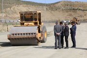 بازدید پیمان آرامون مدیر کل راه و شهرسازی آذربایجانغربی از روند اجرایی قطعات مختلف پروژه ایواوغلی به گیت منطقه آزاد ماکو و محور سلماس - خوی
