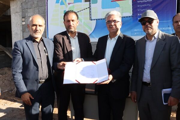 واگذاری زمین برای احداث مدرسه در سایت ۲۵ هکتاری فریمان