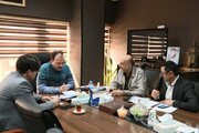 دیدار دبیر شورای هماهنگی مبارزه با مواد مخدر استان قزوین با مجتبی دائی دائی مدیر کل راه و شهرسازی استان قزوین