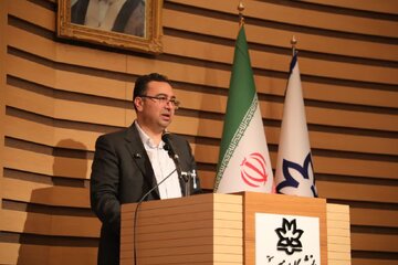 حضور دکتر حبیب اله طاهرخانی معاون مسکن و ساختمان وزیر راه و شهرسازی در دومین کنفرانس ملی مهندسی زیرساخت ها در ارومیه
