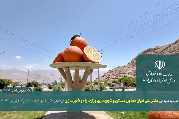 ویدیو| بازدید مدیر عامل سازمان ملی زمین و مسکن از پروژه‌های نهضت ملی مسکن در شهرستان‌های داراب و زرین ‌دشت