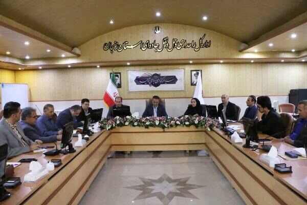 برگزاری دومین جلسه شورای اداری در اداره کل راهداری حمل و نقل جاده‌ای استان زنجان