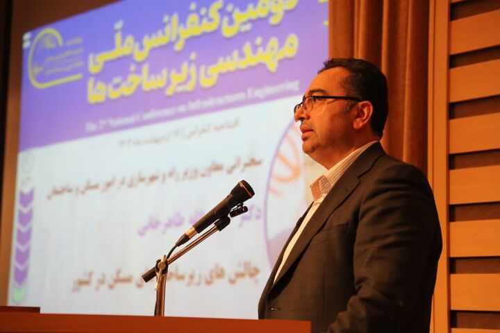 ویدیو|  دومین کنفرانس‌ملی مهندسی زیرساخت‌ها در آذربایجان‌غربی با حضور معاون مسکن و ساختمان وزیر راه و شهرسازی