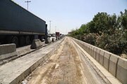 ببینید|ادامه عملیات تعریض باند جنوبی آزاد راه کرج قزوین حدفاصل استاندارد تا پل فردیس