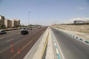 ببینید -شروع عملیات روکش آسفالت حفاظتی آزاد راه تهران کرج حوزه استان البرز محدوده گرمدره