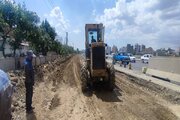 ببینید|پروژه تعریض لاین جنوبی آزاد راه کرج -قزوین حدفاصل پل استاندارد تا پل فردیس