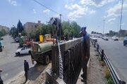 ببینید|پروژه تعریض لاین جنوبی آزاد راه کرج -قزوین حدفاصل پل استاندارد تا پل فردیس