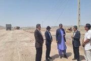 ببینید| بازدید مدیرکل راه و شهرسازی سیستان و بلوچستان به همراه نماینده مردم حوزه انتخابیه خاش در مجلس شورای اسلامی از عملیات ساخت بزرگراه زاهدان–خاش