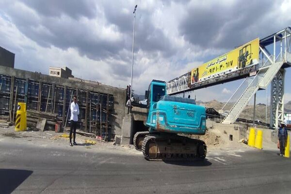 ببینید| پروژه تعریض لاین جنوبی آزاد راه کرج -قزوین حدفاصل پل استاندارد تا پل فردیس