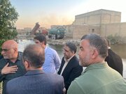 ببینید | بازدید مدیرکل راه و شهرسازی خوزستان بهمراه نماینده مردم خرمشهر در مجلس از پروژه های مسکن و راهسازی خرمشهر