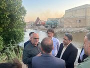 ببینید | بازدید مدیرکل راه و شهرسازی خوزستان بهمراه نماینده مردم خرمشهر در مجلس از پروژه های مسکن و راهسازی خرمشهر