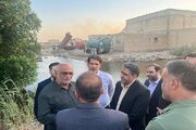 ببینید | بازدید مدیرکل راه و شهرسازی خوزستان بهمراه نماینده مردم خرمشهر در مجلس از پروژه های مسکن و راهسازی خرمشهر