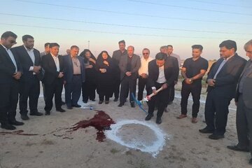 عملیات اجرایی طرح ۶۸۰ واحدی نهضت ملی مسکن شوش آغاز شد