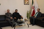 دیدار نماینده مردم قوچان با مدیرکل راه و شهرسازی خراسان رضوی 