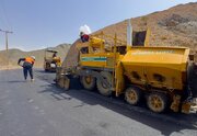 بهسازی و آسفالت راه روستایی زمان آباد شهرستان بیرجند در استان خراسان جنوبی