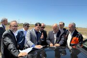 ببینید| بازدید معاون وزیر راه و شهرسازی از پروژه‌های گنبدکاووس