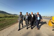 ببینید | بازدید مدیرعامل شرکت ساخت و توسعه زیربناهای حمل‌ونقل از پروژه‌های راهسازی شرق گلستان