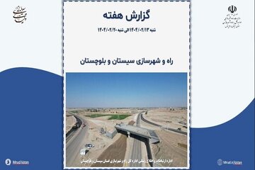 ببینید| دومین ویژه نامه هفتگی اداره‌کل راه و شهرسازی سیستان و بلوچستان در سال  ۱۴۰۴