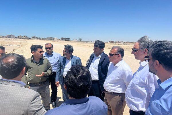 بازدید مدیر کل دفتر امور نظارت عالی فنی پروژههای سازمان ملی زمین و مسکن از نهضت ملی بوشهر بازدید دکتر شارقی - معاون فنی نظارت سازمان ملی زمین و مسکن