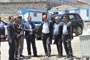ببینید| حضور مدیرکل راه و شهرسازی استان اصفهان در شهرستان نطنز و پیگیری ورفع حالش های پروژه ها