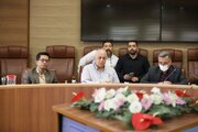 حضور مدیرکل راه و شهرسازی استان البرز در جلسه نهضت مدرسه‌سازی