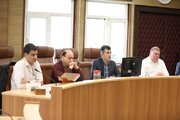 حضور مدیرکل راه و شهرسازی استان البرز در جلسه نهضت مدرسه‌سازی