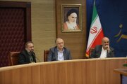 حضور مدیرکل راه و شهرسازی استان البرز در جلسه نهضت مدرسه‌سازی