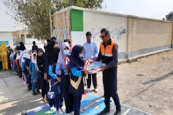 ایمن سازی ۱۰۰ باب مدرسه حاشیه راه‌های استان سیستان و بلوچستان طی سال ۱۴۰۳