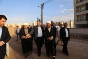 کلنگ‌زنی مسجد حیدر کرار (ع) در مهرگان واقع در استان قزوین