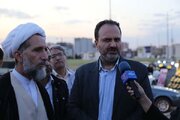 کلنگ‌زنی مسجد حیدر کرار (ع) در مهرگان واقع در استان قزوین