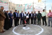 کلنگ‌زنی مسجد حیدر کرار (ع) در مهرگان واقع در استان قزوین