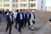 کلنگ‌زنی مسجد حیدر کرار (ع) در مهرگان واقع در استان قزوین