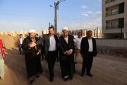 کلنگ‌زنی مسجد حیدر کرار (ع) در مهرگان واقع در استان قزوین