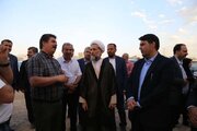 کلنگ‌زنی مسجد حیدر کرار (ع) در مهرگان واقع در استان قزوین