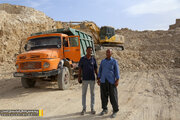 بازدید مدیرکل راه و شهرسازی لارستان از پروژه ی عملیات تکمیلی محور لار - لامرد حدفاصل فداغ - بیرم