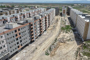 آخرین وضعیت احداث ۹۸۴ واحد مسکونی طرح نهضت ملی مسکن در شهرک اندیشه ۴ اردبیل
