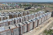 آخرین وضعیت احداث ۹۸۴ واحد مسکونی طرح نهضت ملی مسکن در شهرک اندیشه ۴ اردبیل