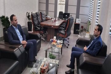دیدار مدیرکل راه وشهرسازی با شهردار رشت