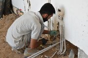 ببینید | پیشرفت فیزیکی ساخت خانه های جایگزین مسکن مهر ناایمن سمنان