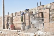 ببینید | پیشرفت فیزیکی ساخت خانه های جایگزین مسکن مهر ناایمن سمنان