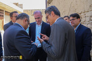 غلامرضا کاظمیان، معاون شهرسازی و معماری وزارت راه و شهرسازی، در نشست علمی تخصصی میراث تاریخی کهن‌شهر لار و آینده توسعه شهری